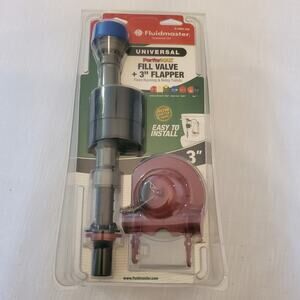 Fluidmaster Fill Valve & Flapper Kit 3" Flapper K-400H-040